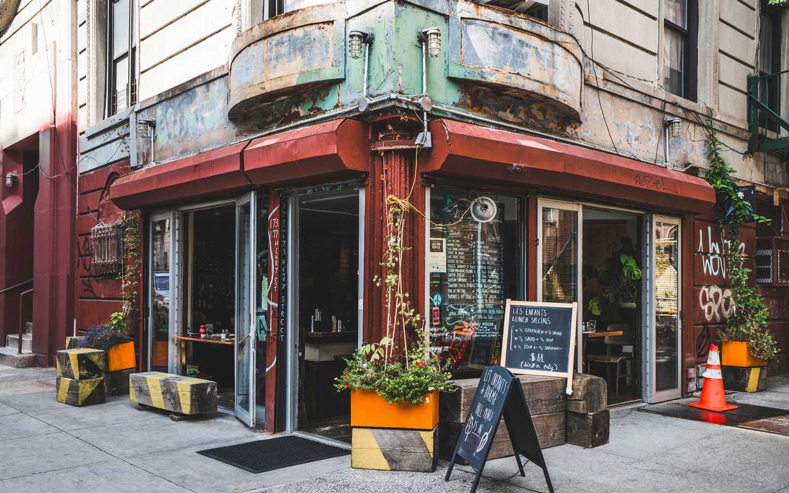 New York NY Restaurant Home LES Enfants de Boheme