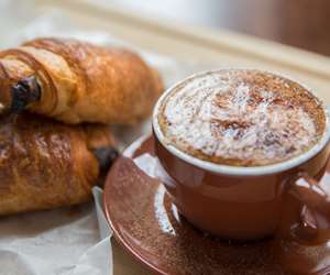 croissants and coffee